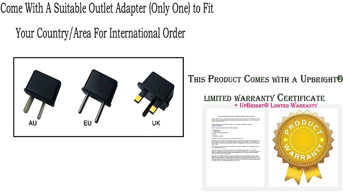 12V AC / DC Adapter Power Supply Cord Cable Charger P31494