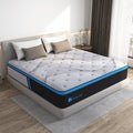 10 inch Gel Memory Foam Hybrid Mattress, Full Size Q6422