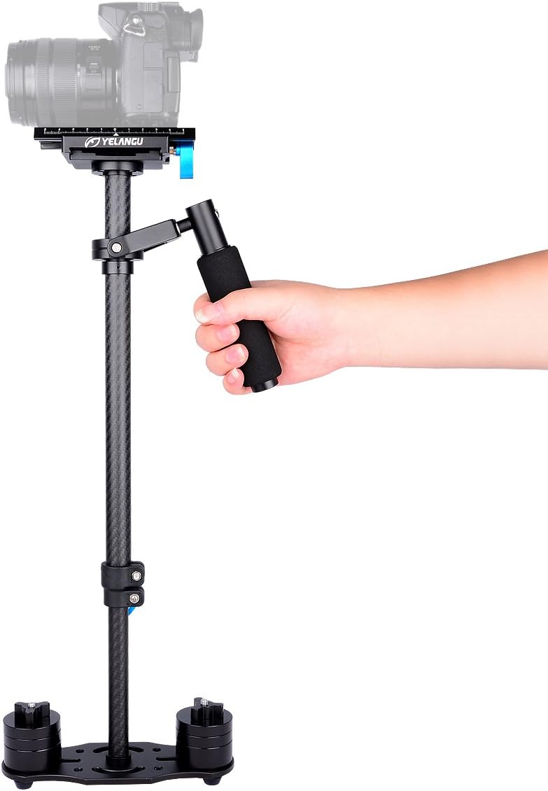 Black Carbon Fiber Handheld Camera Stabilizer Z182331