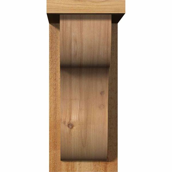 Rough Sawn Corbel with Backplate P44148