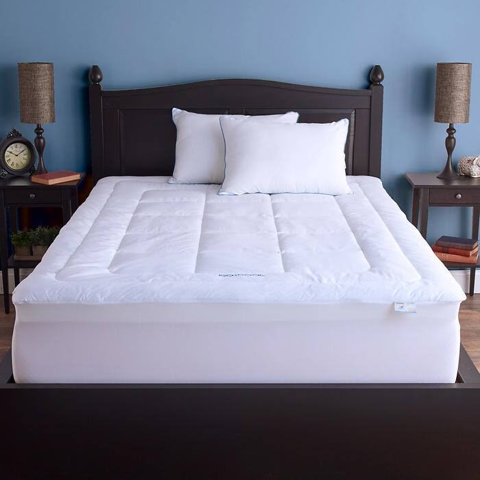 Full Memory Foam Mattress Topper with Outlast Cover C3607