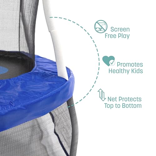 Mini Trampoline with Enclosure Net Z11228