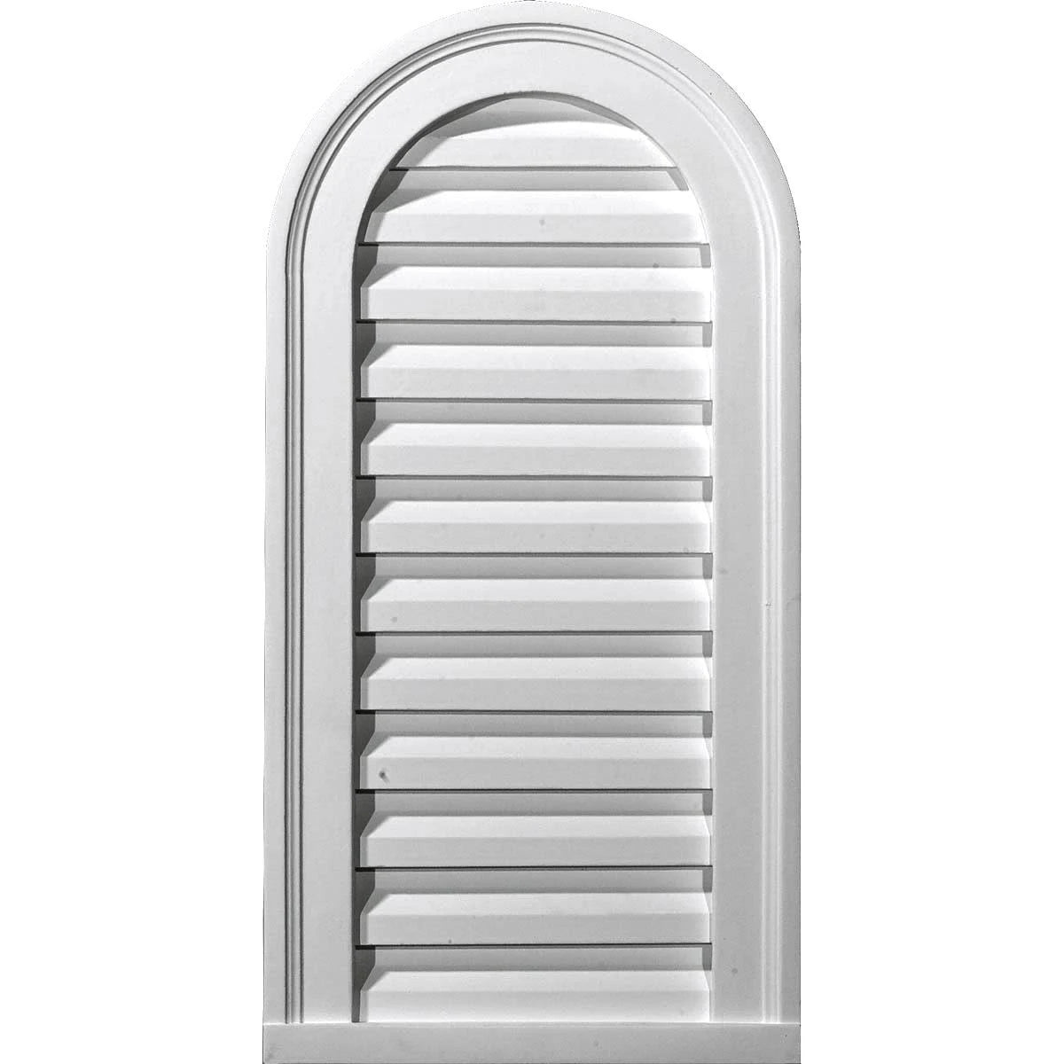 16x22W x 20x22H Urethane Gable Vent Louver S655