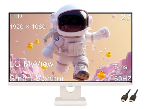 27 Smart Monitor FHD IPS 60hz Built-in Speakers White Q833