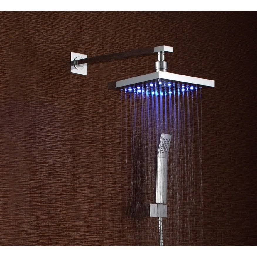 Volume Control LED Rainfall Shower Faucet B191540