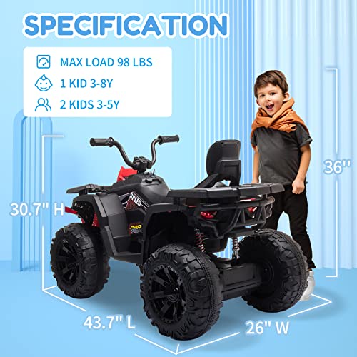 Orange 2 Seater Ride on Toys with 400W Motors S506070