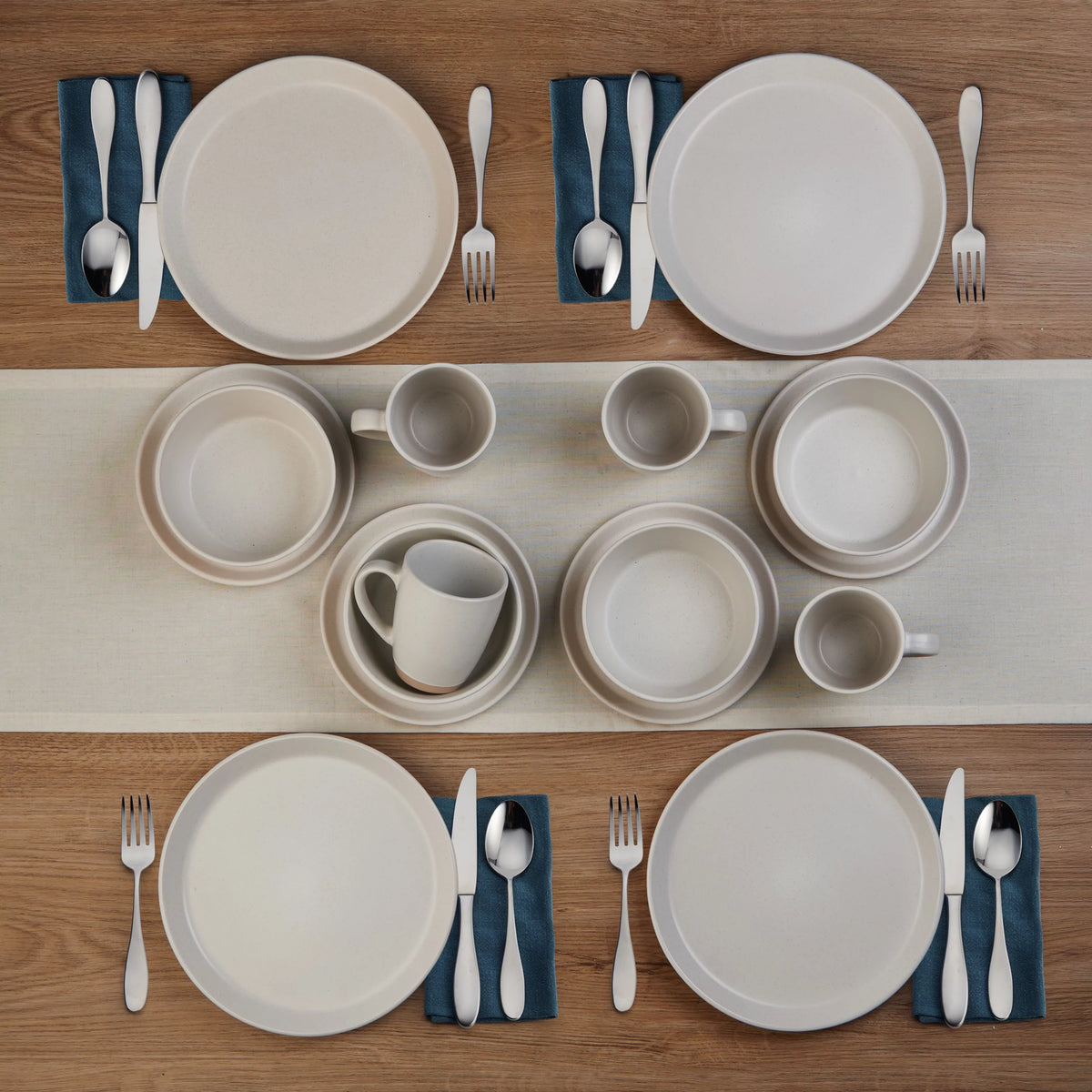 16-Piece Stoneware Dinnerware Set K63761