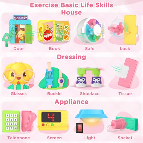 Musical Montessori Busy Board Toddler Toy K43948