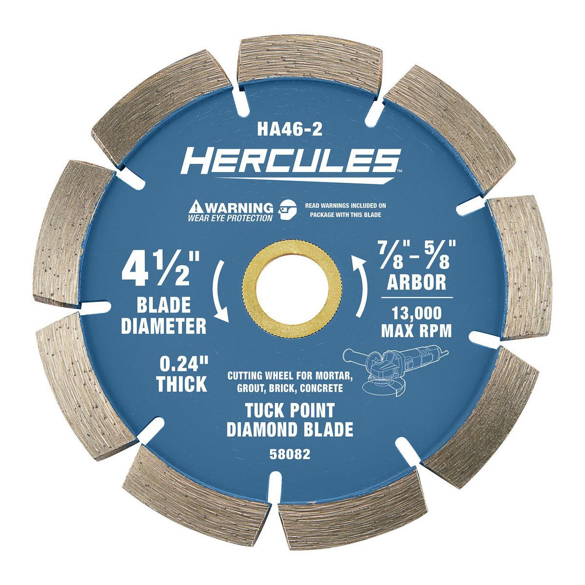 4-1/2 in. Tuck Point Diamond Blade X855737