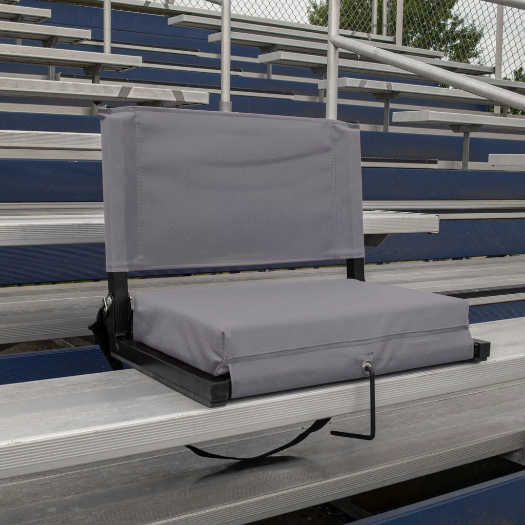 Stadium Chairs for Bleachers with Back Support Q633