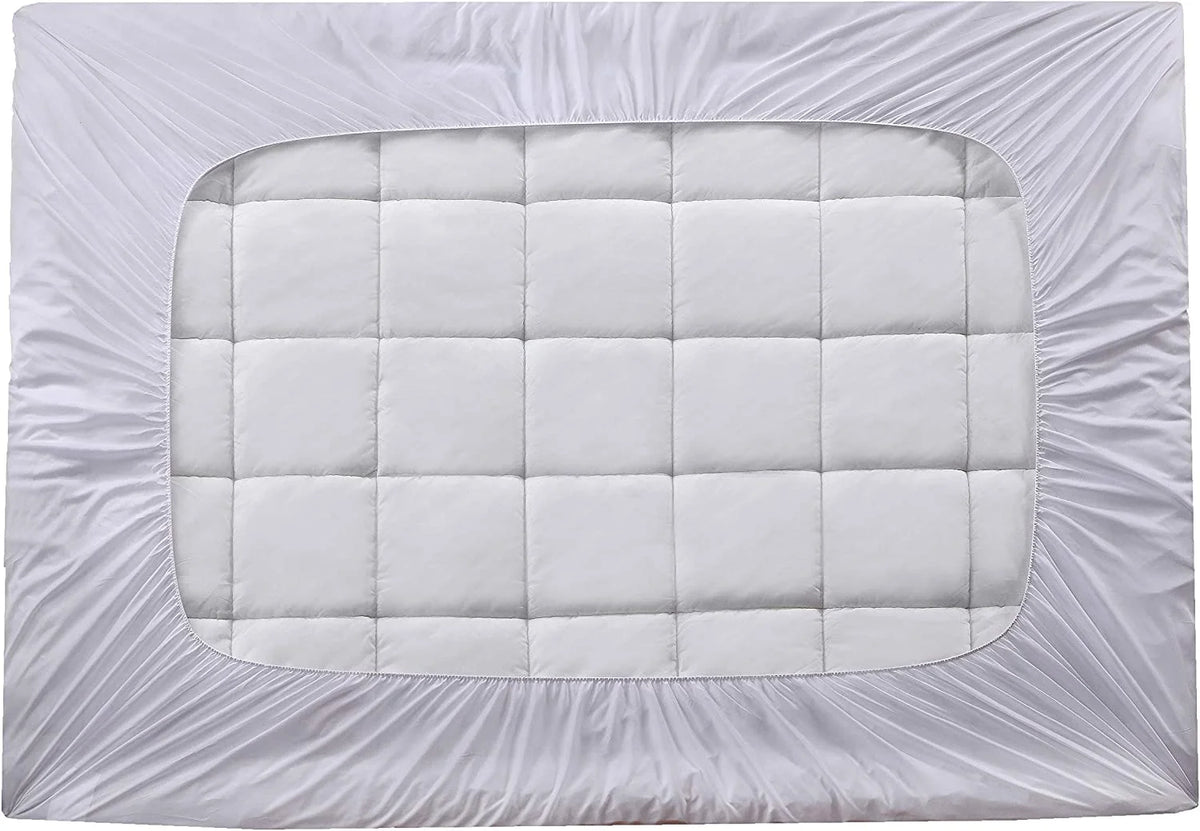 Green Full Bamboo Mattress Pad R143971