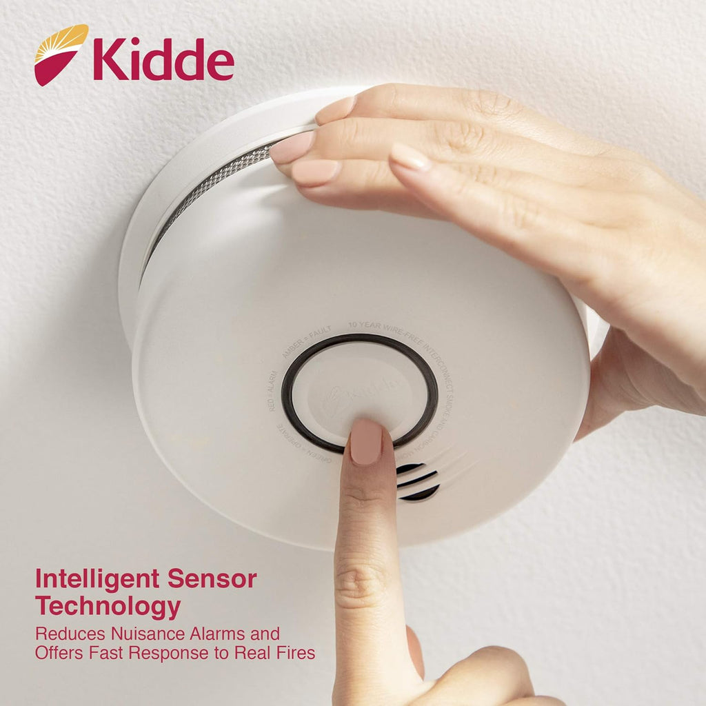 Lithium Battery Powered Combination Smoke & Carbon Monoxide Alarm U10638