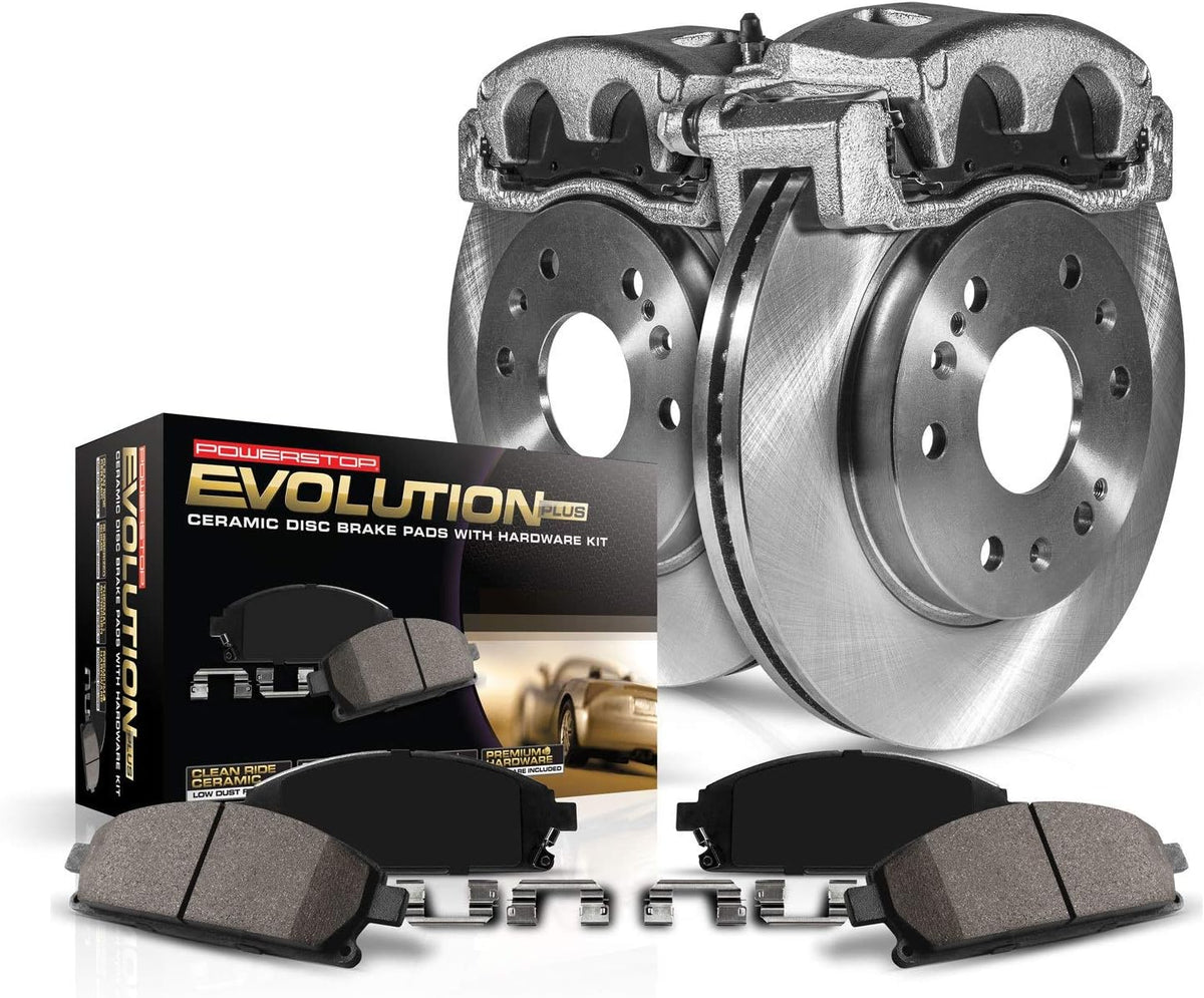 1-Click OE Replacement Brake Kit with Calipers W736