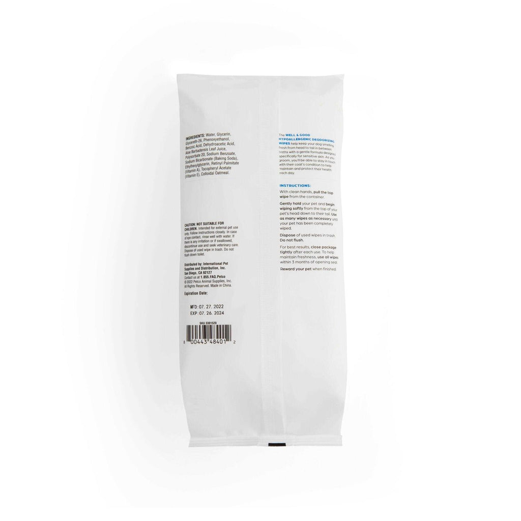 Unscented Dog Wipes M439