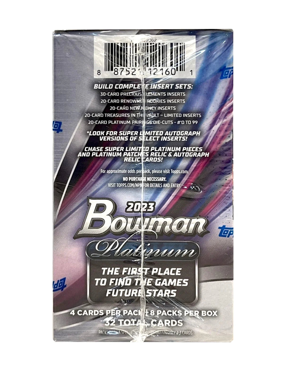 Bowman Platinum MLB Baseball Trading Cards Blaster Box A872912