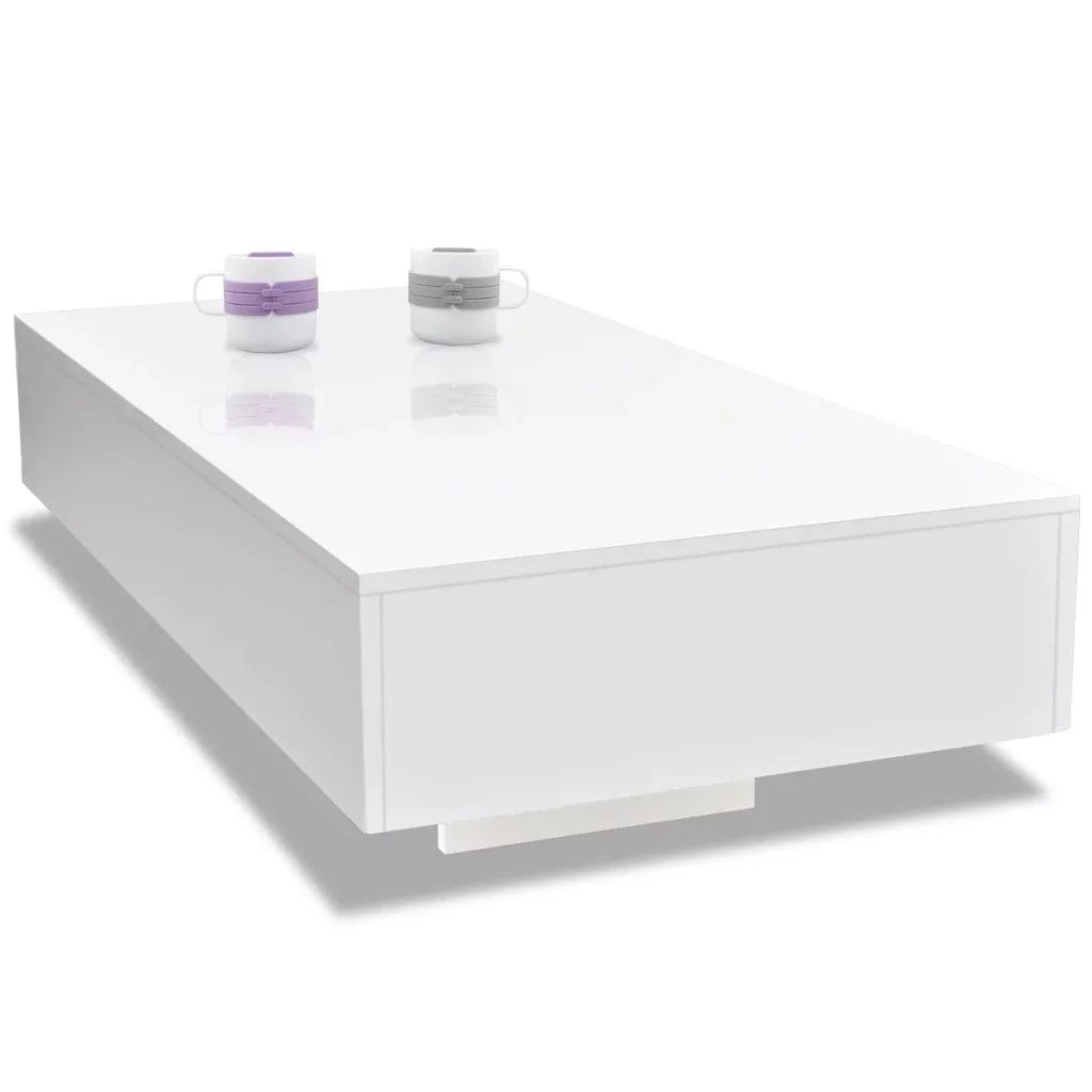 White High Gloss Coffee Table Y97336