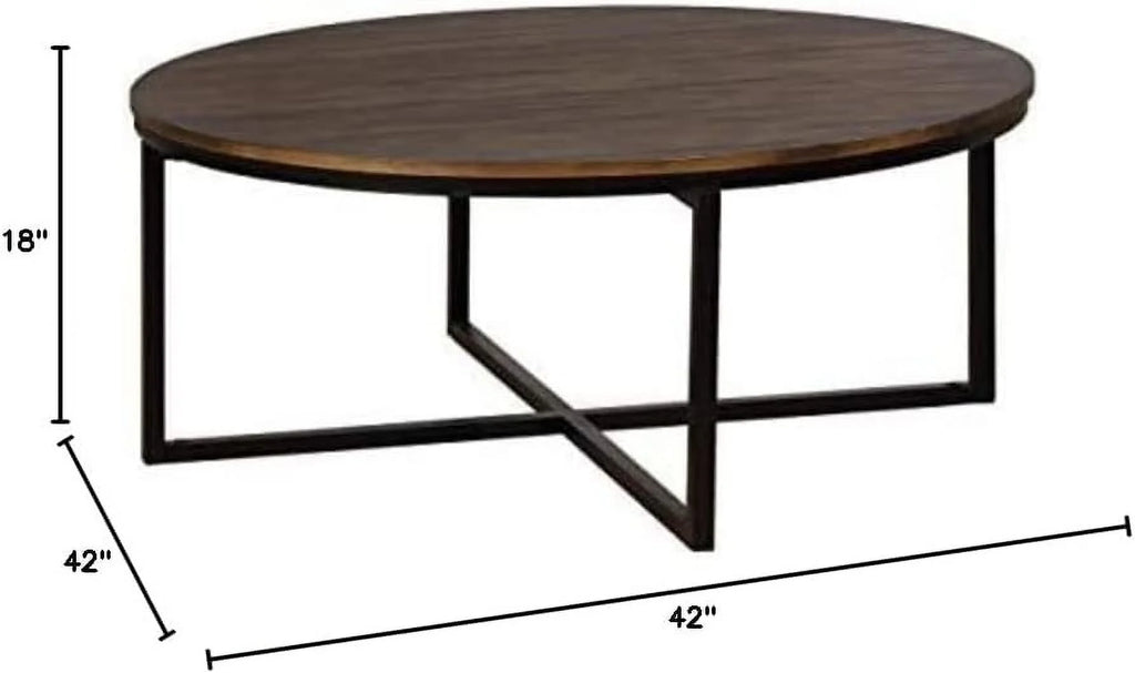 Round Wood Coffee Table N8530