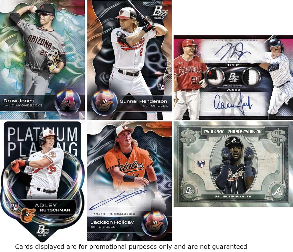 Bowman Platinum MLB Baseball Trading Cards Blaster Box A872912