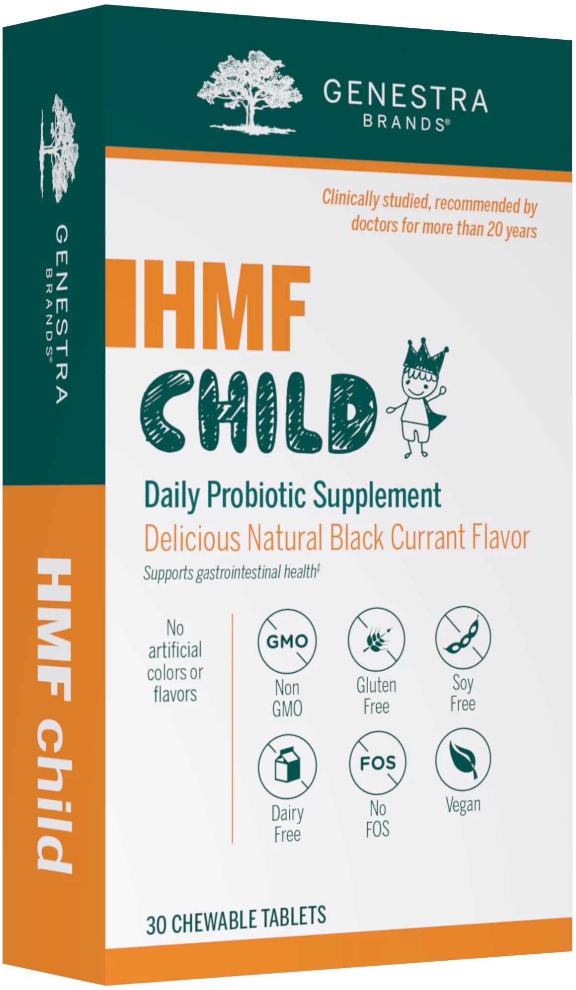 Probiotic Chewable Tablets Blackcurrant Flavor C6016