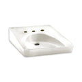 White Bathroom Sink W6412