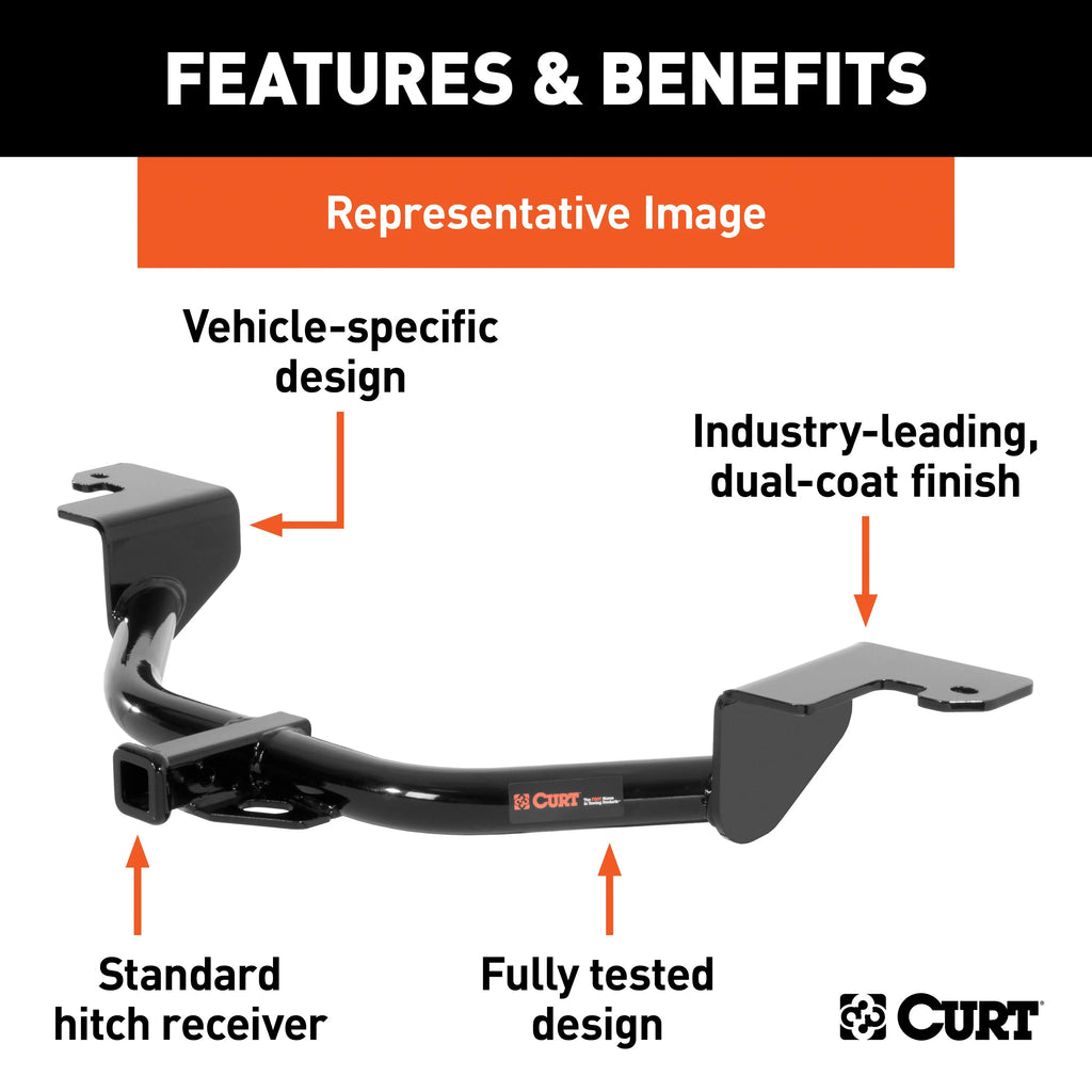 Class 2 Trailer Hitch with 1-1/4-Inch Receiver R152742