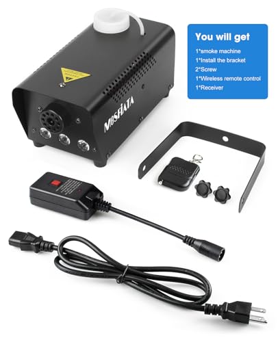 600W Smoke Machine with RGB LED Lights and Remote Control A1418