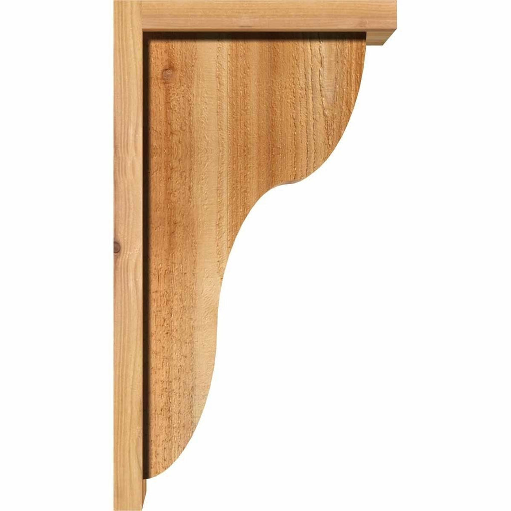 Rough Sawn Corbel with Backplate P44148