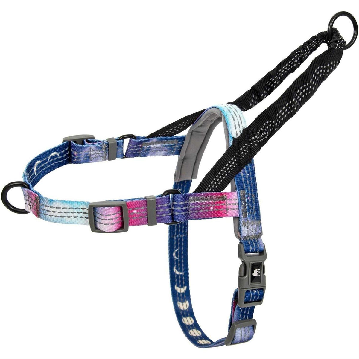 Reflective No Pull Dog Harness with Bungee Handle W36811