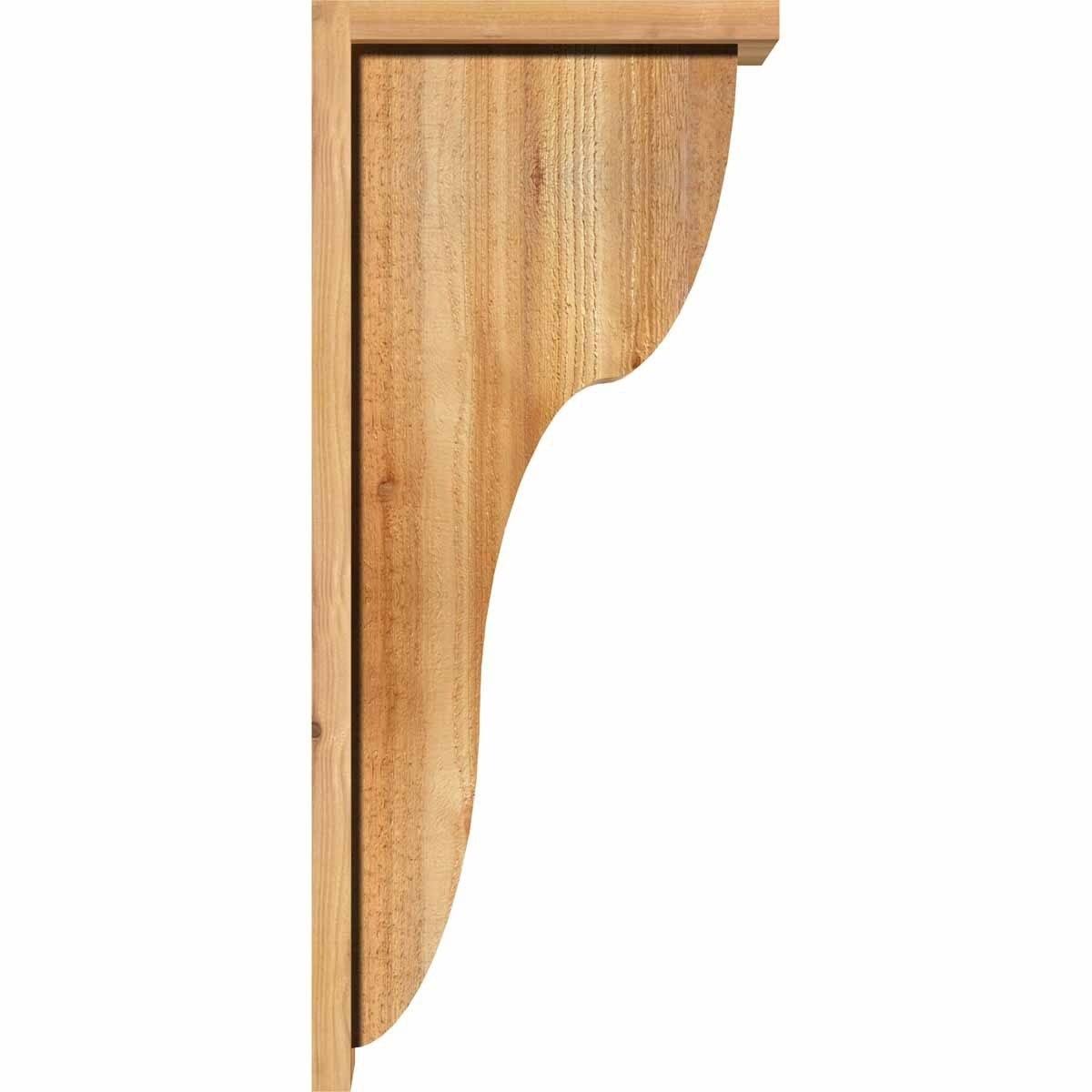 Rough Sawn Corbel with Backplate P44148