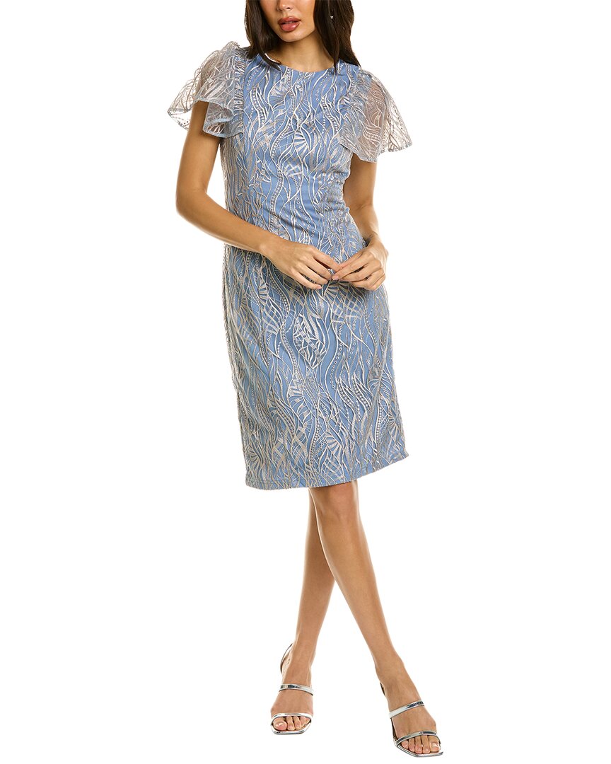 Blue Cocktail Dress C732