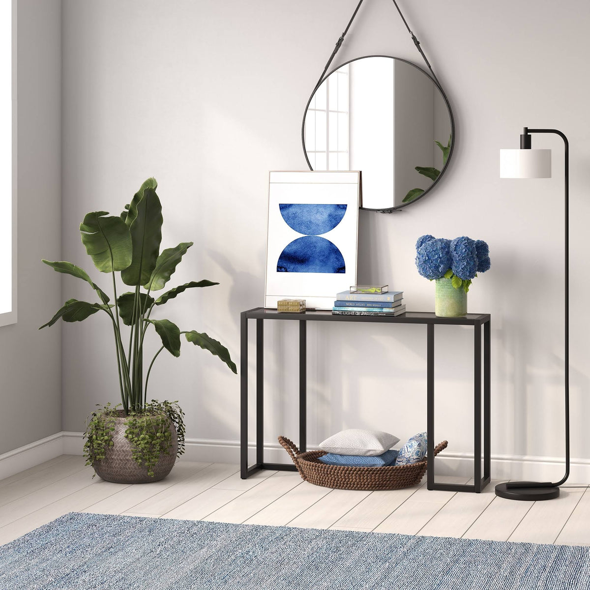 Brass Console Table S835