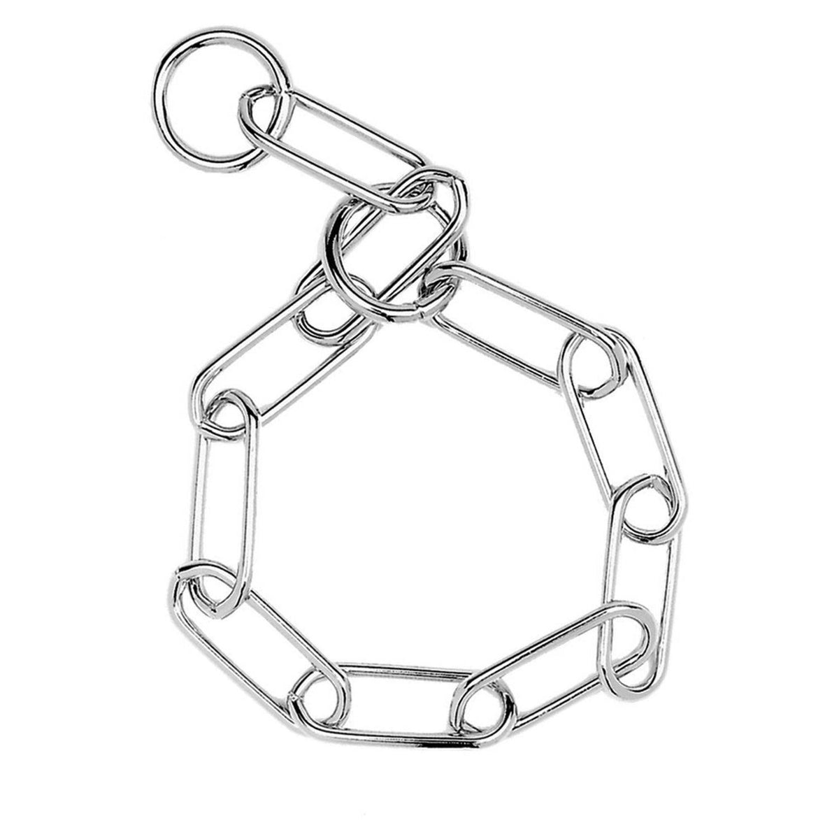 Fur Saver Link Chain Training Dog Collar W943316