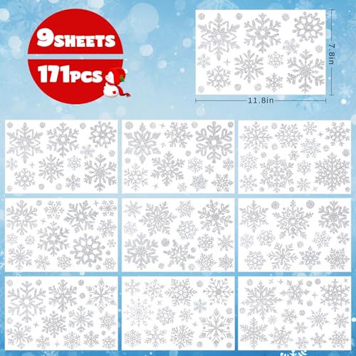 Christmas Window Clings J1381