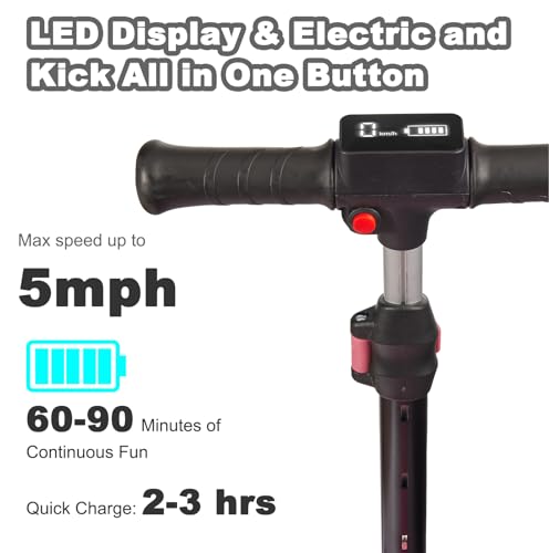 3 Wheel Electric Scooter with LED Display and Folding I213941