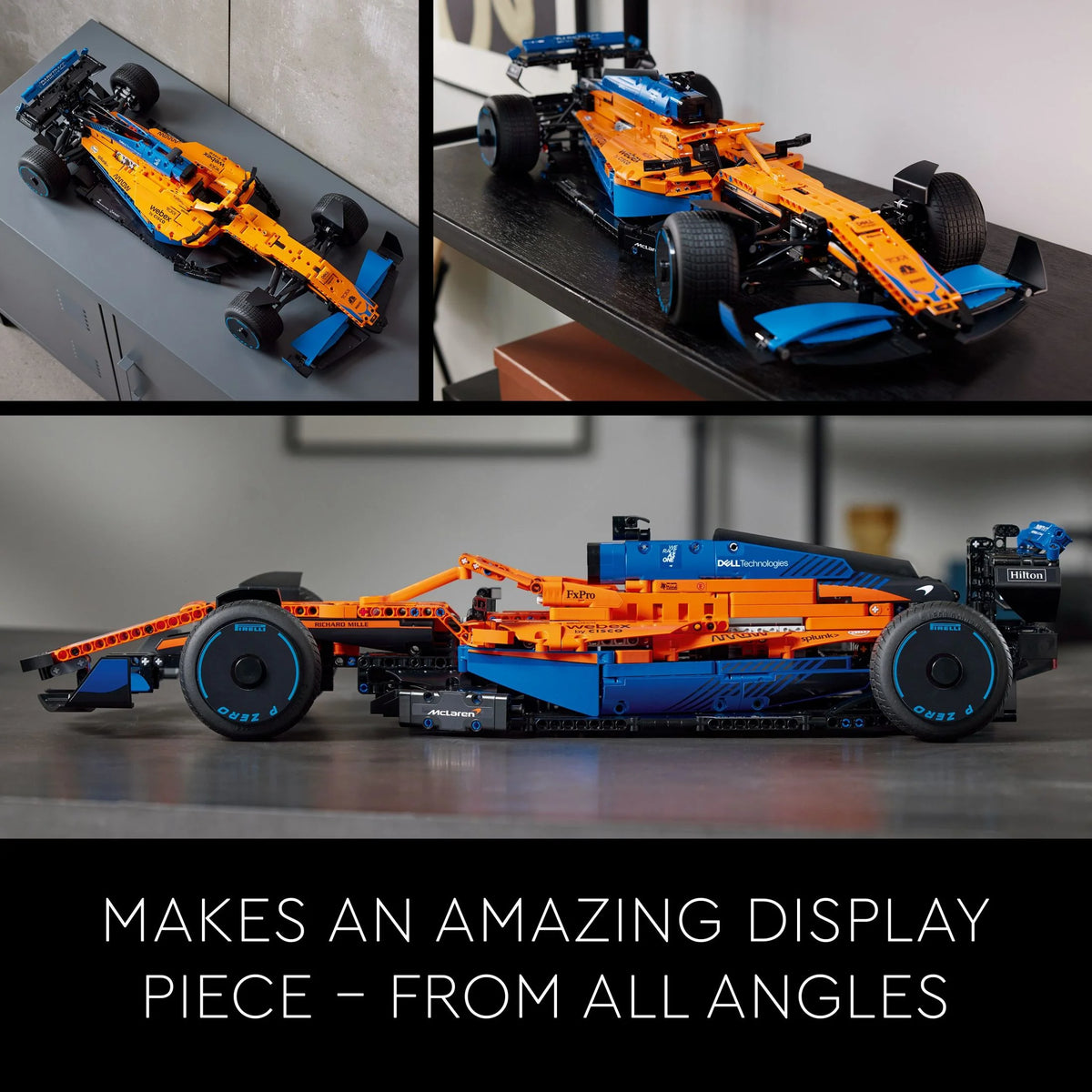 Technic McLaren Formula 1 Replica Race Car Model Building Kit J78821