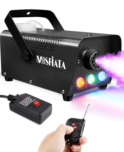 600W Smoke Machine with RGB LED Lights and Remote Control A1418