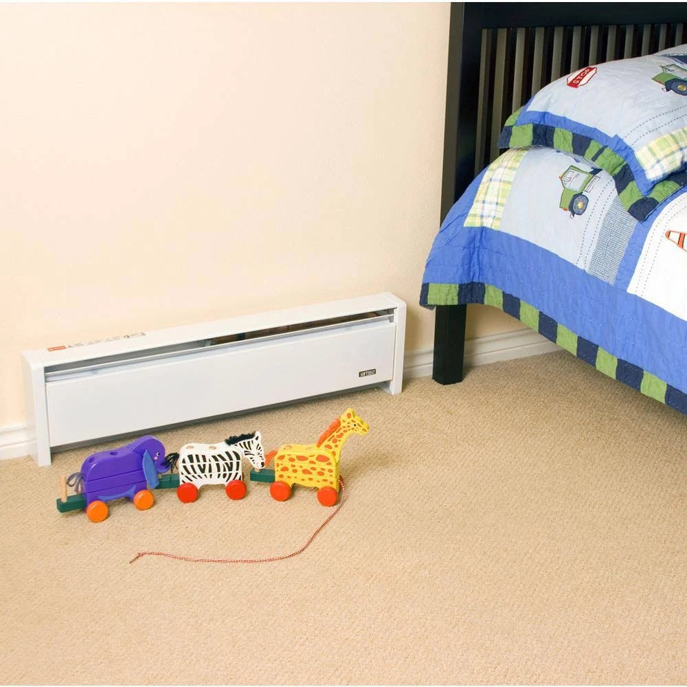 White 750 Watt Hydronic Baseboard Heater C65756