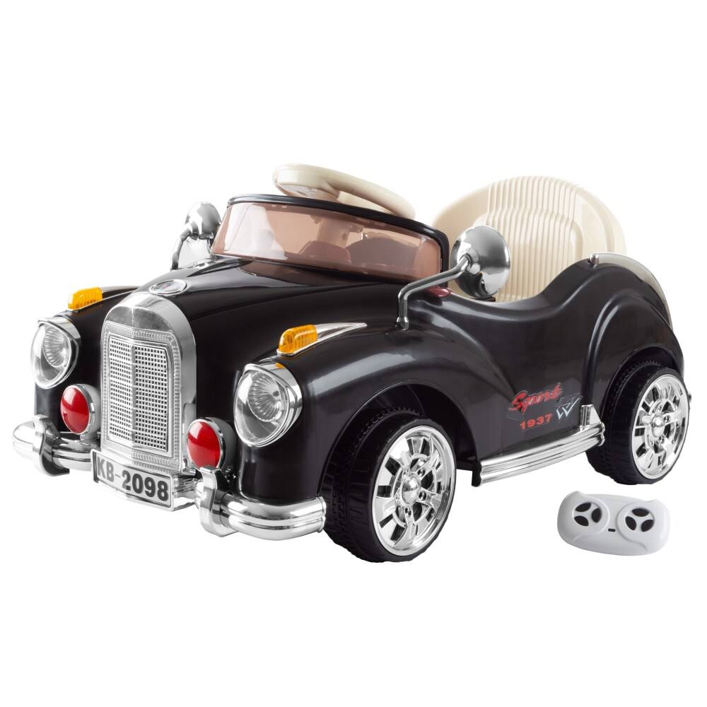Black Battery Powered Ride on Toy Car I3544