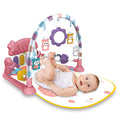 Baby Gym Play Mat 3 in 1 Fitness Rack with Music and Lights Blue V709
