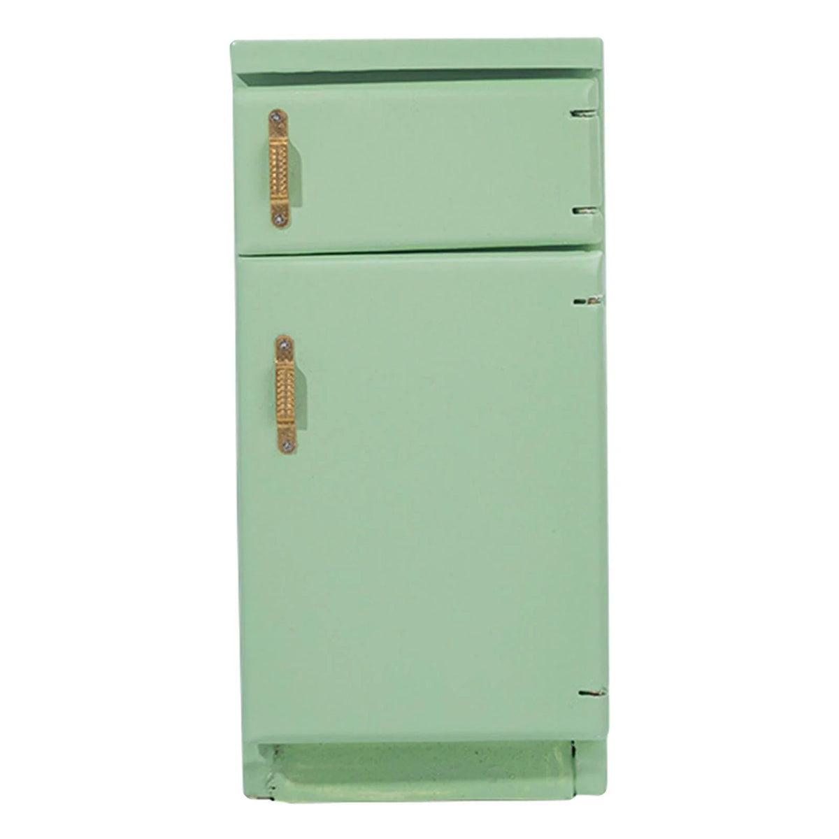 Light Green 1:12 Scale Birch Wood Dollhouse Fridge Furniture Set C820761
