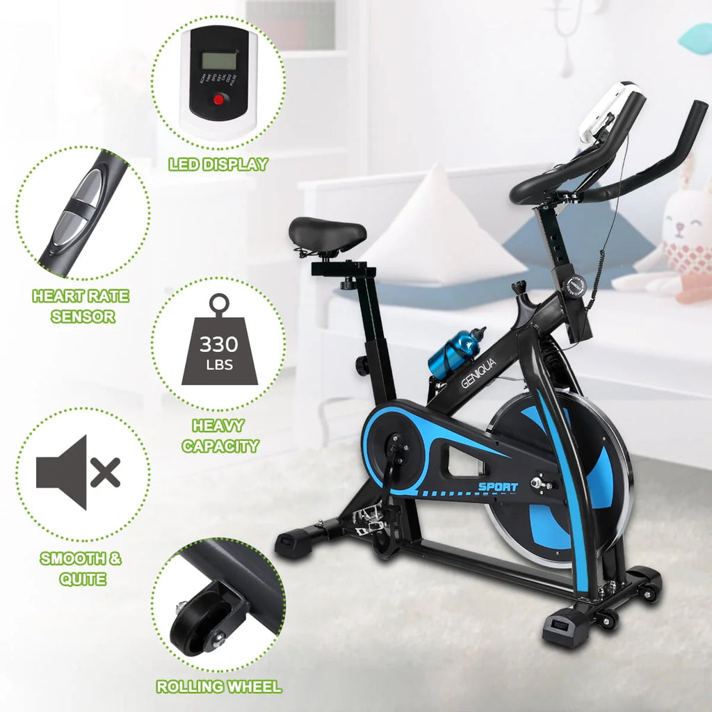 Black Indoor Exercise Bike K313
