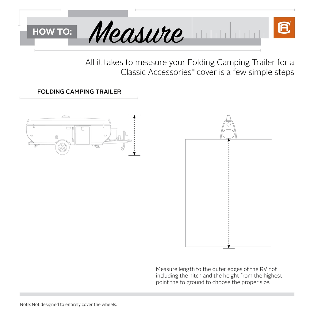 Deluxe Pop-Up Camper Trailer Cover I6509