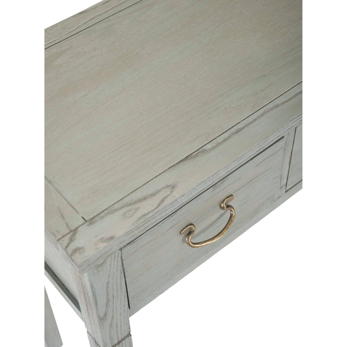 Oak Console with Storage Drawers A66221
