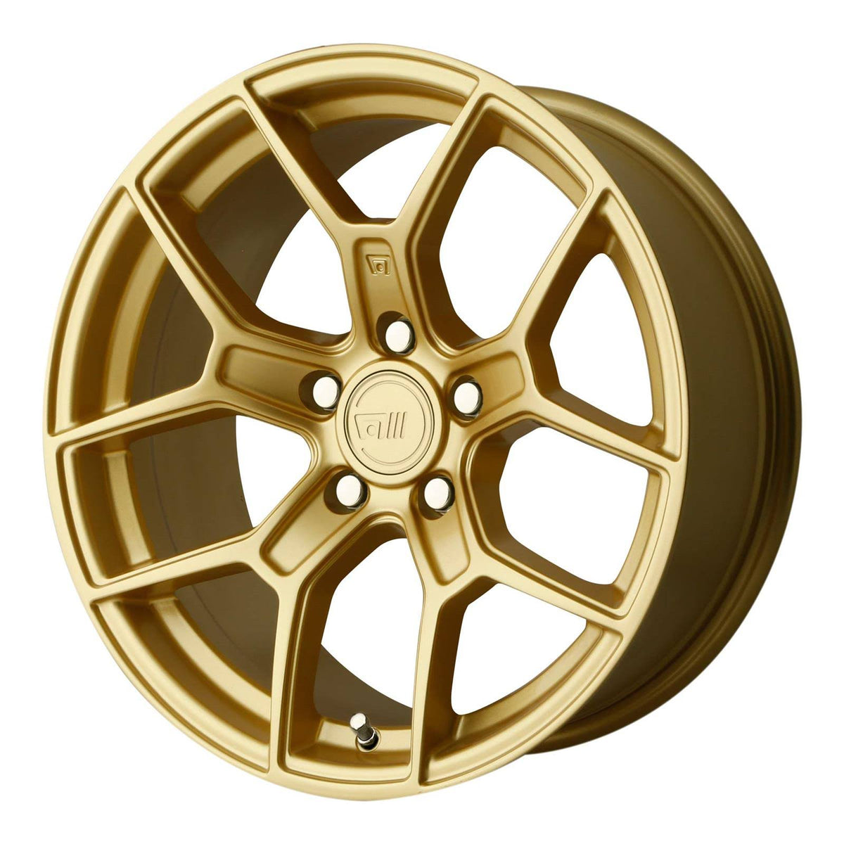 18x9.5 5x4.5x22 +25mm Gold Wheel Rim O9938