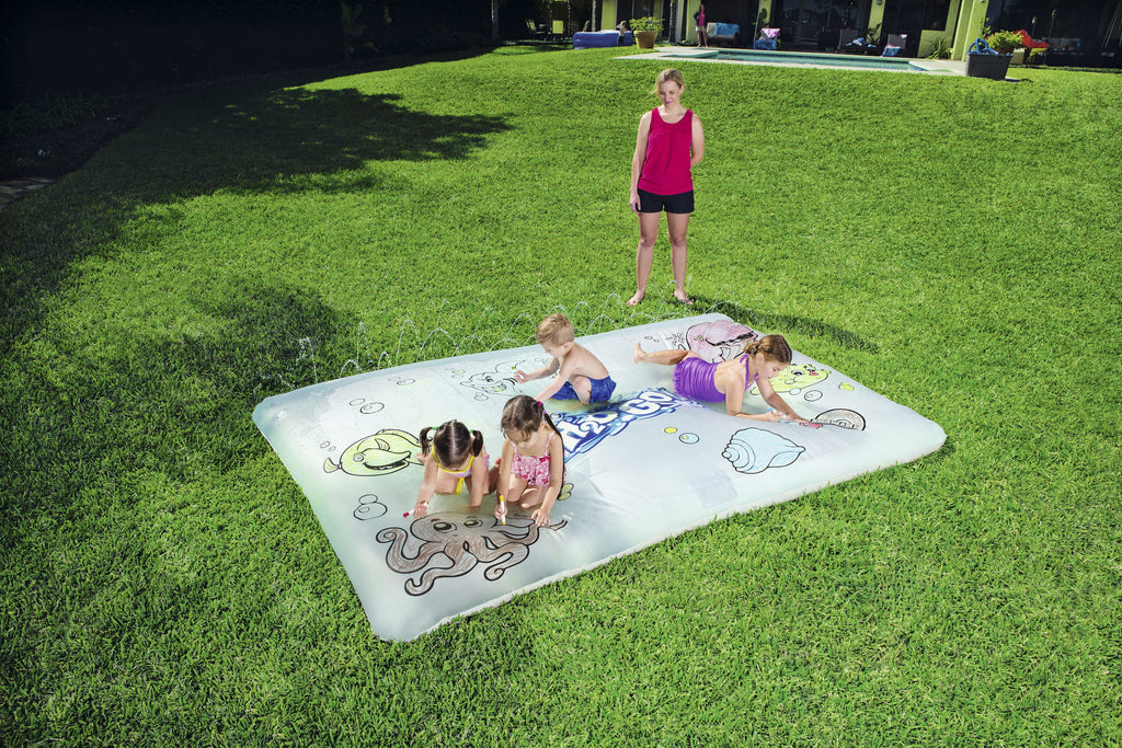 9.8' x 6.6' Art Water Mat D633633