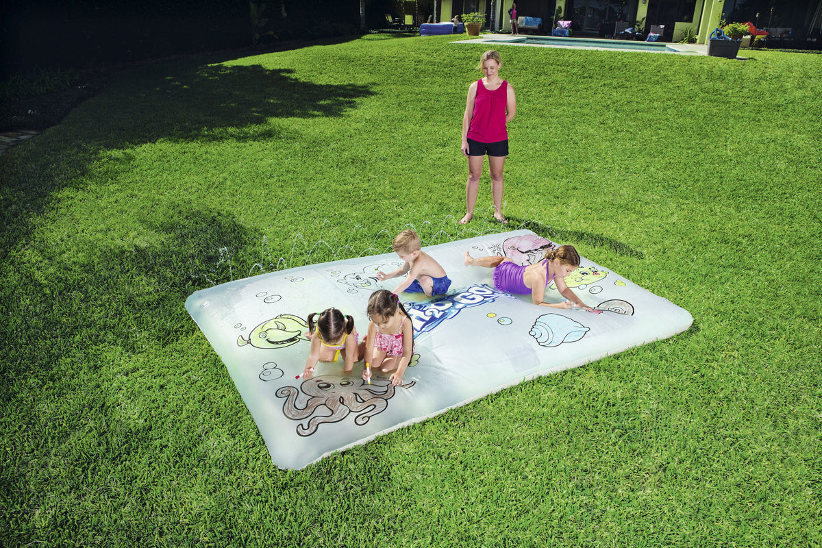 9.8' x 6.6' Art Water Mat D633633