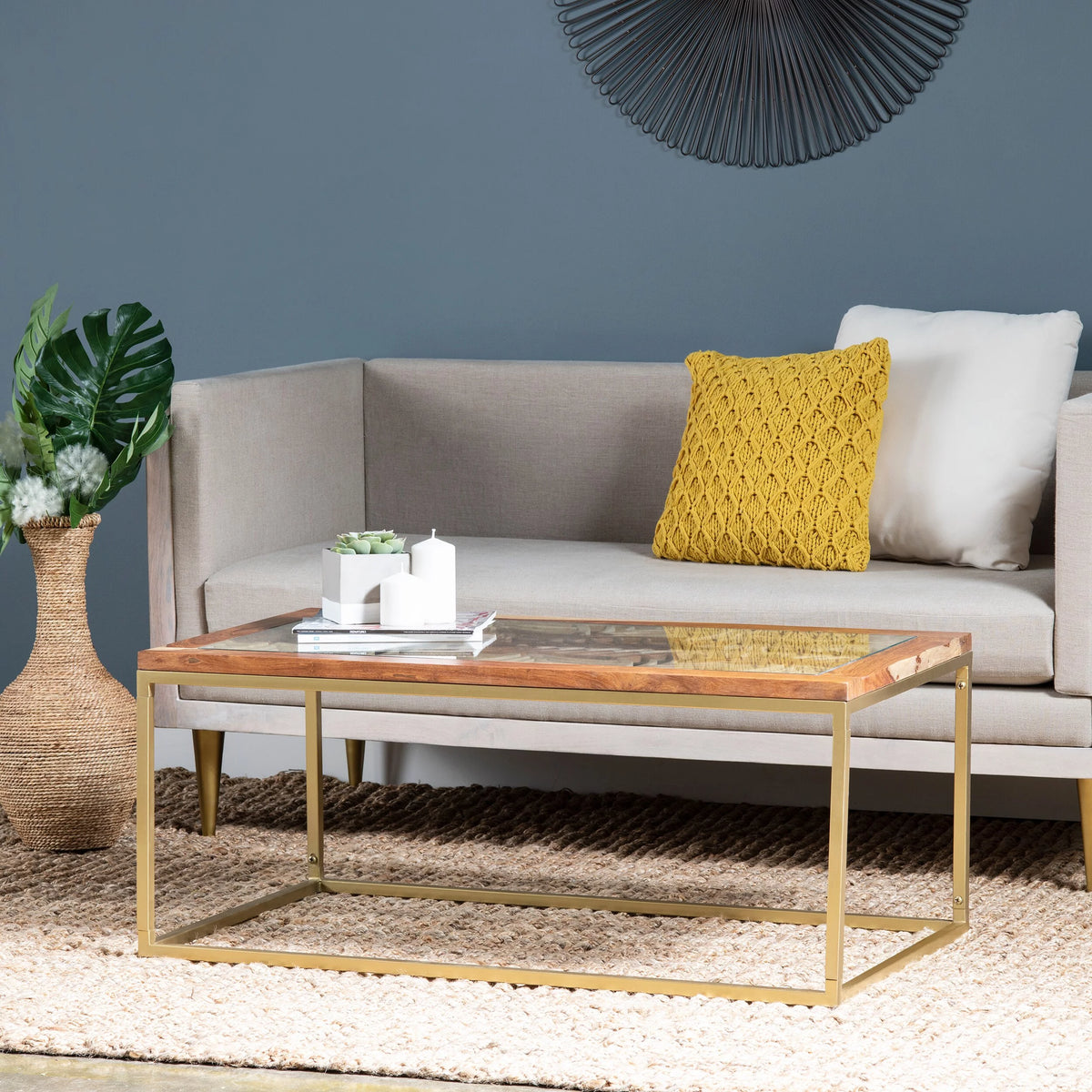 Wood Acacia Coffee Table W680329