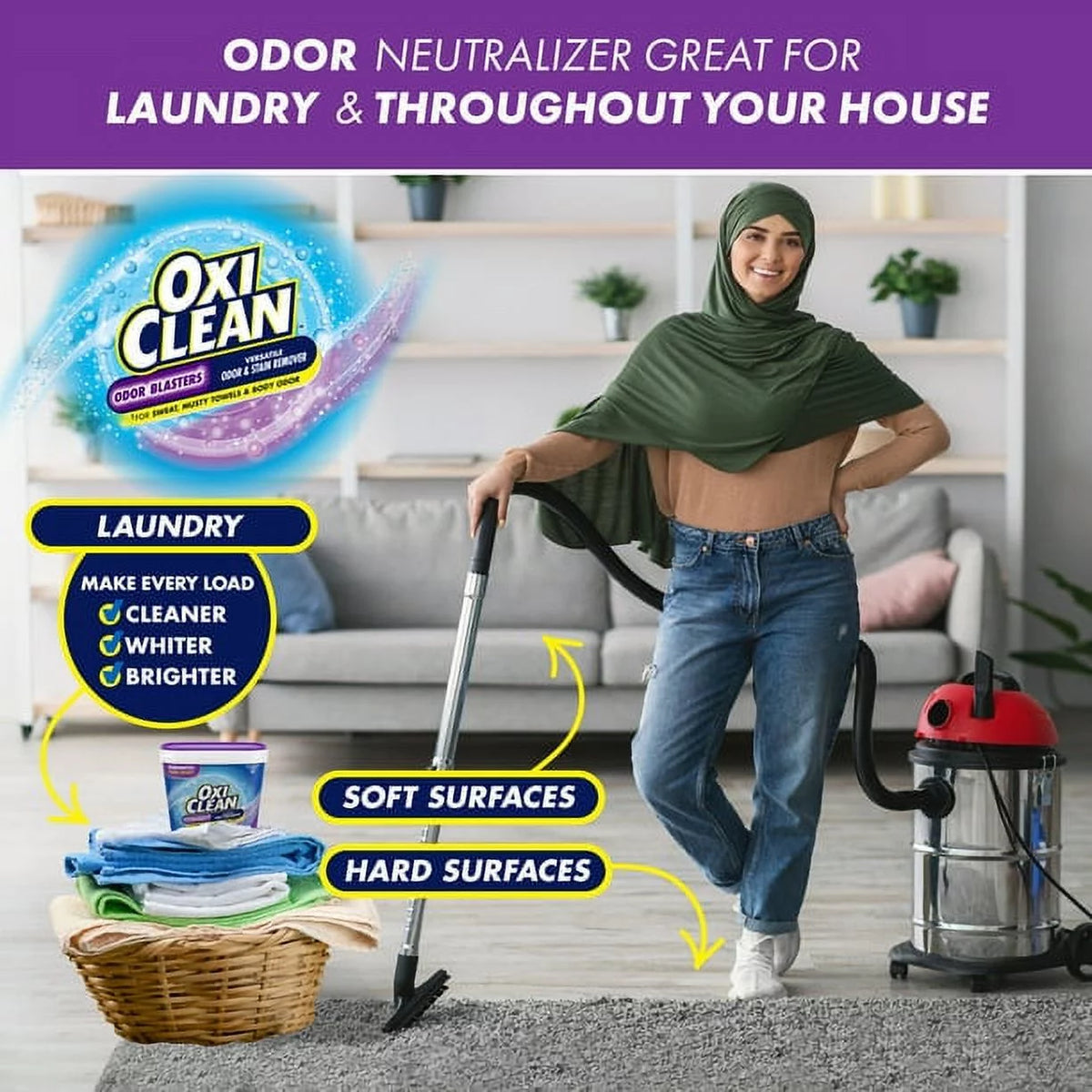 Laundry Odor Stain Remover Powder 5 Lbs K178020