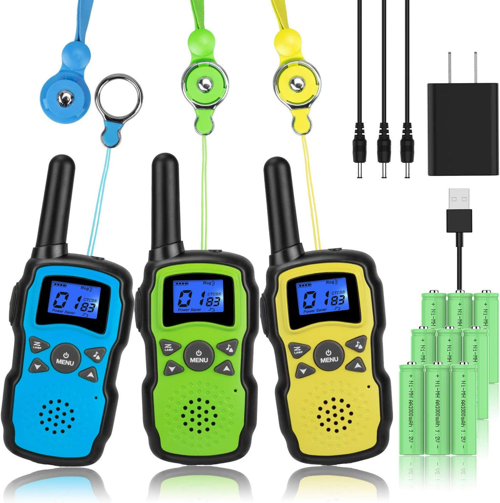 Rechargeable 3 Pack 2 Way Radio Z477868