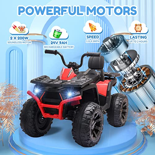 Orange 2 Seater Ride on Toys with 400W Motors S506070